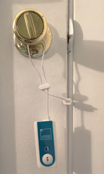 Lewis N Clark Travel Door Alarm